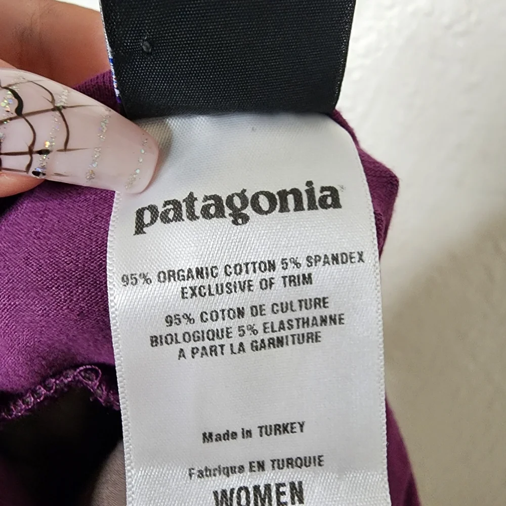 Patagonia Margot Sleeveless V-Neck Dress Purple Women's Size XS - Picture 3 of 6
